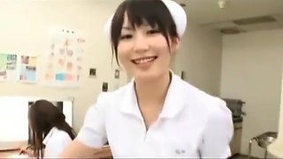 jaoanses nurse and doctor handjob