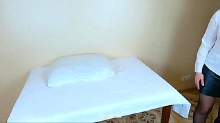 Seductive Patient's Gyno Exam Turns Into Intense Sex