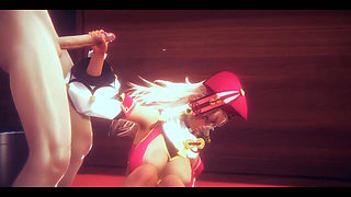 Genshin Impact Hentai - Yangfei Handjob and Fucked - Japanese Asian Manga Anime Film Game Porn