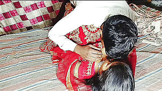 First time honeymoon in home husband wife
