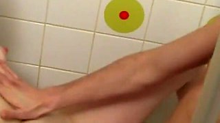 Shy Angela - Petite teeny fucked in a shower