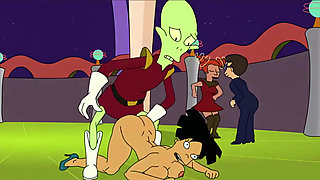 Futurama - Anal Sex Inside Cum - Cartoon Porn Parody
