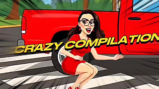 Crazy Compilation Animation MILF. Adult Cartoon
