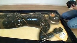 Latex Catsuit Doll Vacbed Breathplay