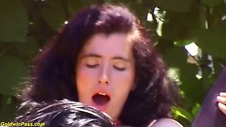 Skinny Stepsis Gets Rough Anal in Public - Big Cock Destroys Tight Hole