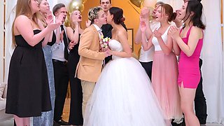 Bisexual Brunette Ashly-Rabbit's Shaved Pussy Takes a