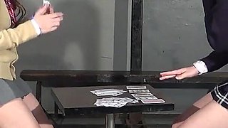 Japanese Gals Enjoy Teasing Masochistic Slaves