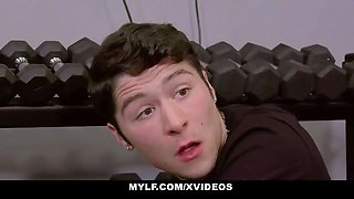 Mylf - gym trainer pounds cougar (Nikki Delano)