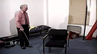 Dirty chick gets tied up and whipped
