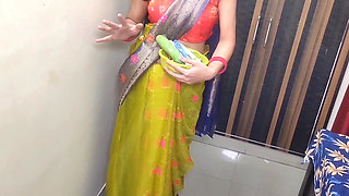 Desi Village MILF Bhabhi Taken Advantage by Devar and Fucked Full Night in Hindi Audio XXX