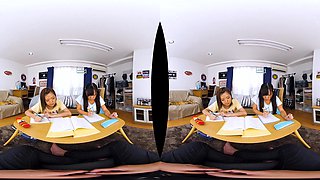 I’M A Teacher And My House Is Where All The Hot Tanned Girls Hang Out Part 1 - Petite Asian Schoolgirl Fffm Foursome