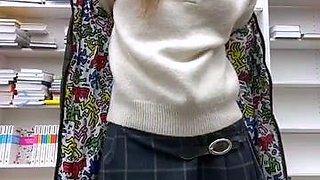Lia__Love masturbating in mall toilet
