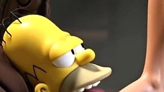 Private Cuckold Club. Exclusive 3D Simpsons Cartoon Parody.