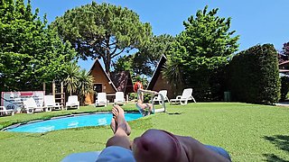 I Meet My Redhead Neighbor at the Pool