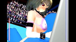 Faphouse animated fight in a 3D world featuring Bokofan