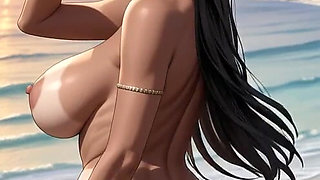 Beautiful Girl on Beach