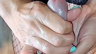 Amazing Penis Massage POV with Post-cum Play XXX