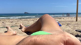Busty amateur blonde banged in public outdoor