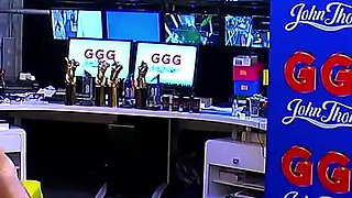 Ggg John Thompson-wild Blonde Enjoys Riding and Sucking Interracial Dicks Gangbang