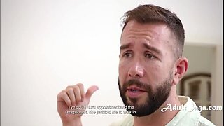 Ebony Masseuse Chanel Heart Caught Masturbating in Shower - Will Pounder Fucks Her Hard