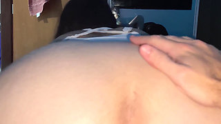 Lunah Blanc Deepthroats Ragnar Blanc's Big Cock in POV with Red Panties and Reverse Cowgirl