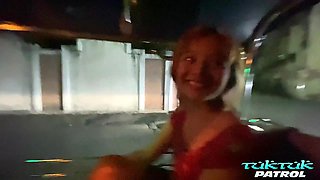 Thai Pornmovie Debut For Thick Booty Cutie At Tuktuk Patrol