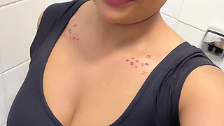 Gassy Ballerina Trying Not to Fart During Show Break