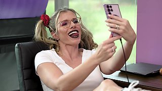 Cory Chase having fun while sucking a big black dick - HD
