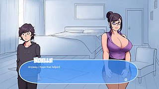 Sexy female voice, big boobs, step sister