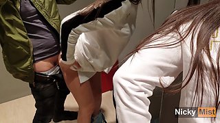 Amateur Couple Wasn't Catch While Fucks in Puma Store