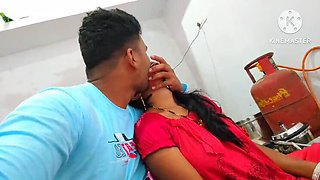 Permi Pooja Hot Indian Wife Gets Horny Watching Video, Husband Fucks Her Ass Doggy Style