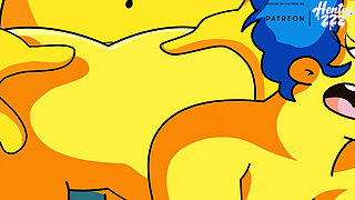 HOMER AND MARGE CREAMPIE CARTOON PORN VIDEO