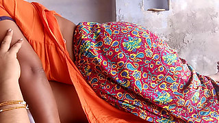 Indian Unsatisfied Married Stepmom Having Passionate Sex with Step Son, Hindi Audio