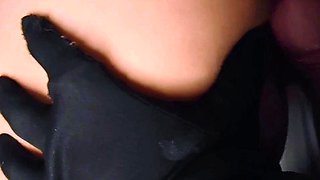 Blonde Czech amateur babe fucks outdoor POV