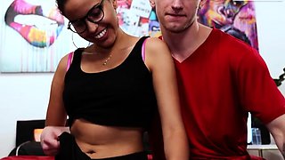 SMALL TIT BRUNETTE TATTOOED TEEN GIRLFRIEND CAUGHT IN SHOWER