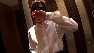 Code or title plz A beauty with short hair thrusts hard in an eye mask