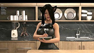Wild monster girl Kozz25 has a big ass and big tits in a crazy 3D adventure