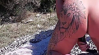 A Good Bitch Fucked on the Beach