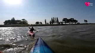 Katrina Van - Van - Adult Game In The Water, Kayaking, Waves, Sunbathing And Blowjob