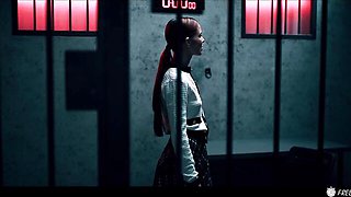 Freeze featuring Sam Bourne and Sirena Milano's red head video