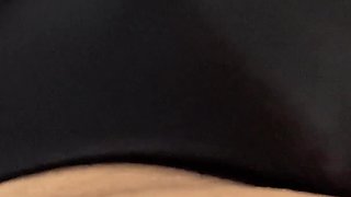 Naughty Young Girl Masturbates in the Hotel Living Room- Wet and Dirty Panties