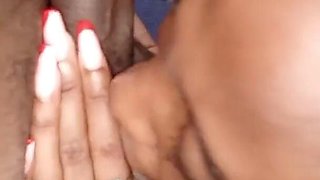 Big Tits Big Ass Perfect Booty Pretty Black Girl Blowjob and Backshots on Her Big Black Cock