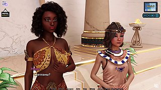 Animated e-girls in a cartoon movie featuring wild sex scenes