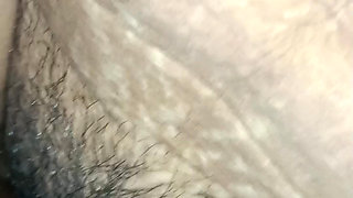 Real married couple morning sex - wife begging for semen