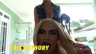 DEBORA ANDRADE & CRIS BATHORY FIST LAB /FASHION COCTAIL DRINKING / GANGBANG BBC 3 ON 1 AND GIRL / HUGE PROLAPSE / ANAL FISTING / RIMING TO MAN / DEEP THROAT PUFFING / DP / DAP / - PissVids