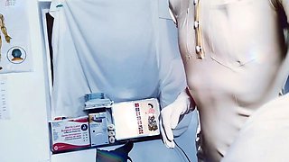 Small titted teen amateur loves riding a big cock on couch