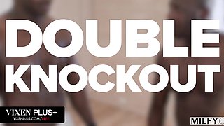 Gorgeous Cory Chase can rock BBCs during DP fuck