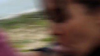 Anal Day at the Beach with Horny Voyers