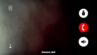 Video Call With My Wife While I Fucked Her Busty