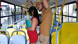 Student being groped on the bus in public!